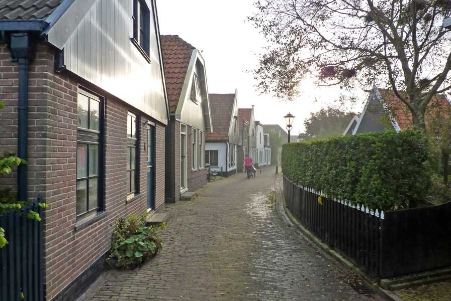 De Ruyterstraat te Oudeschild 