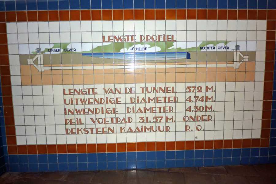 stadswandeling te Antwerpen van 8 t/m 10 juni 2012

info van de Sint Anna-tunnel 
te Antwerpen