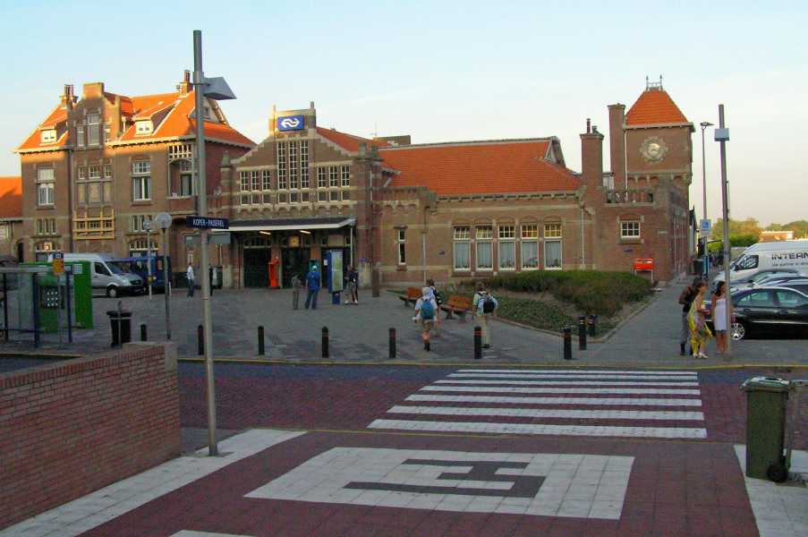 treinstation van Zandvoort