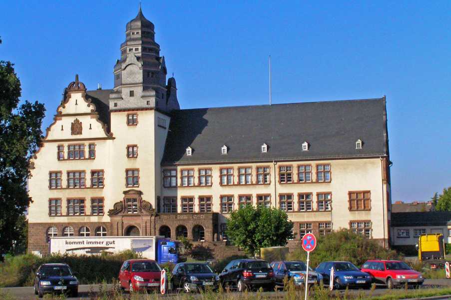 Ernst-Ludwig-Schule bij Nibelungenbrcke te Worms