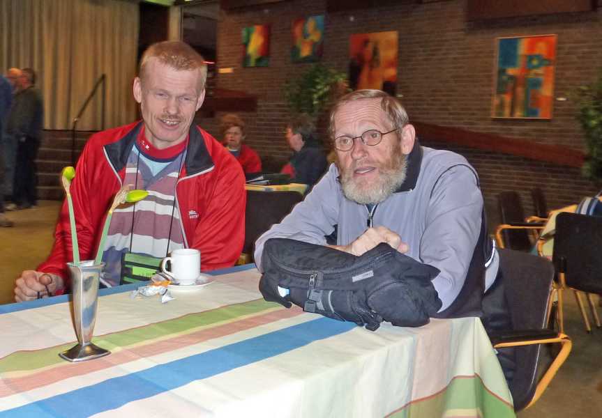 bij de start in het Dingspielhuus te Diever
