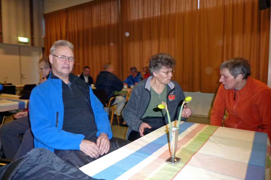 bij de start in het Dingspielhuus te Diever
