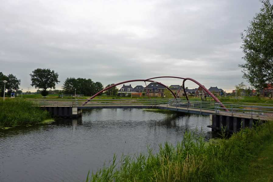 brug over het Overijssels kanaal te Lemelerveld