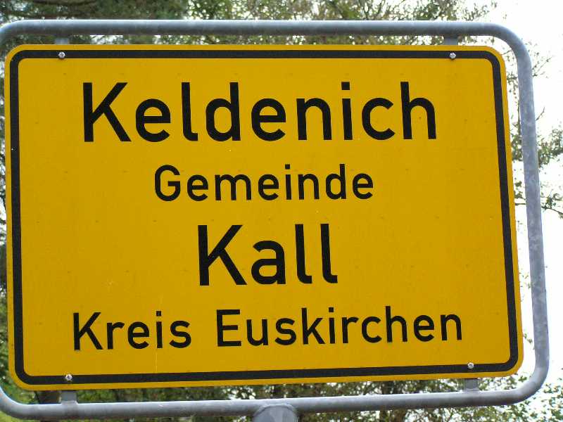 

Keldenich, Gemeinde Kall, Kreis Euskirchen.
